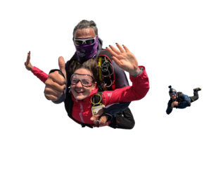 Image d'un tandem avec un videoman