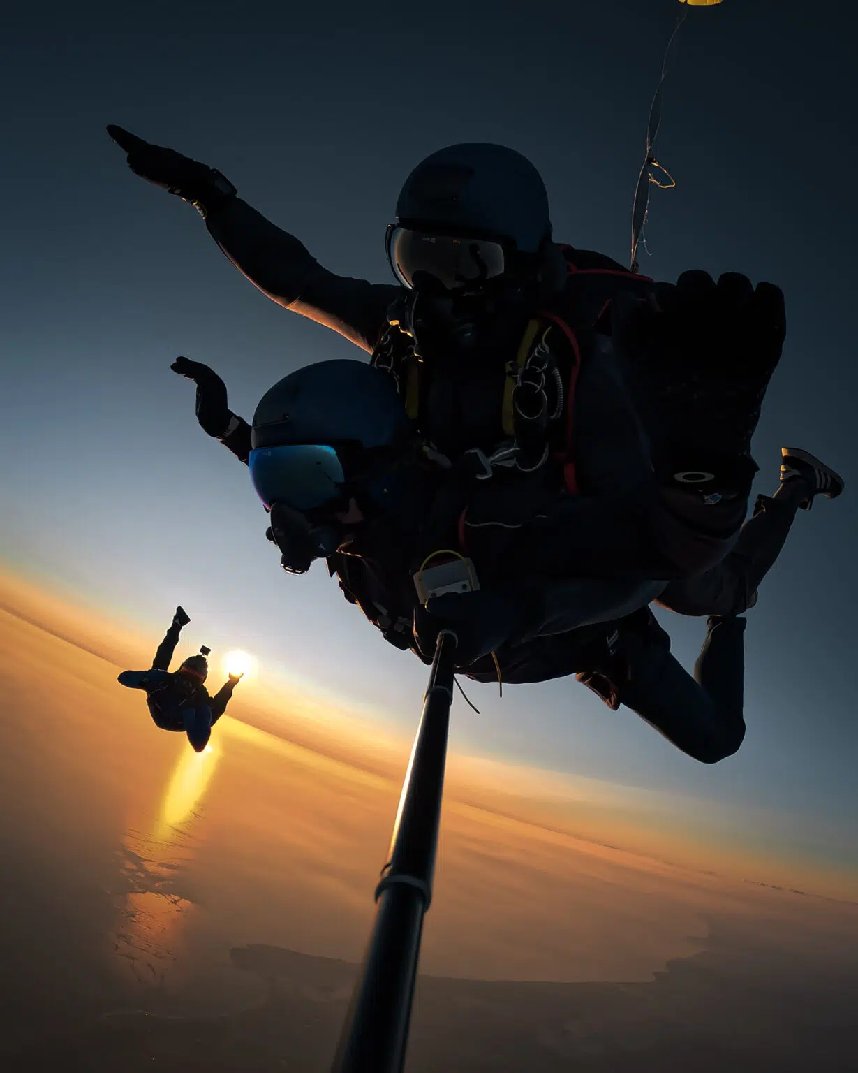 Parachutiste en spécialité HALO